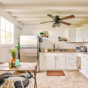 New - Pineapple Loft - Entire House Downtown With Ac Hilo
